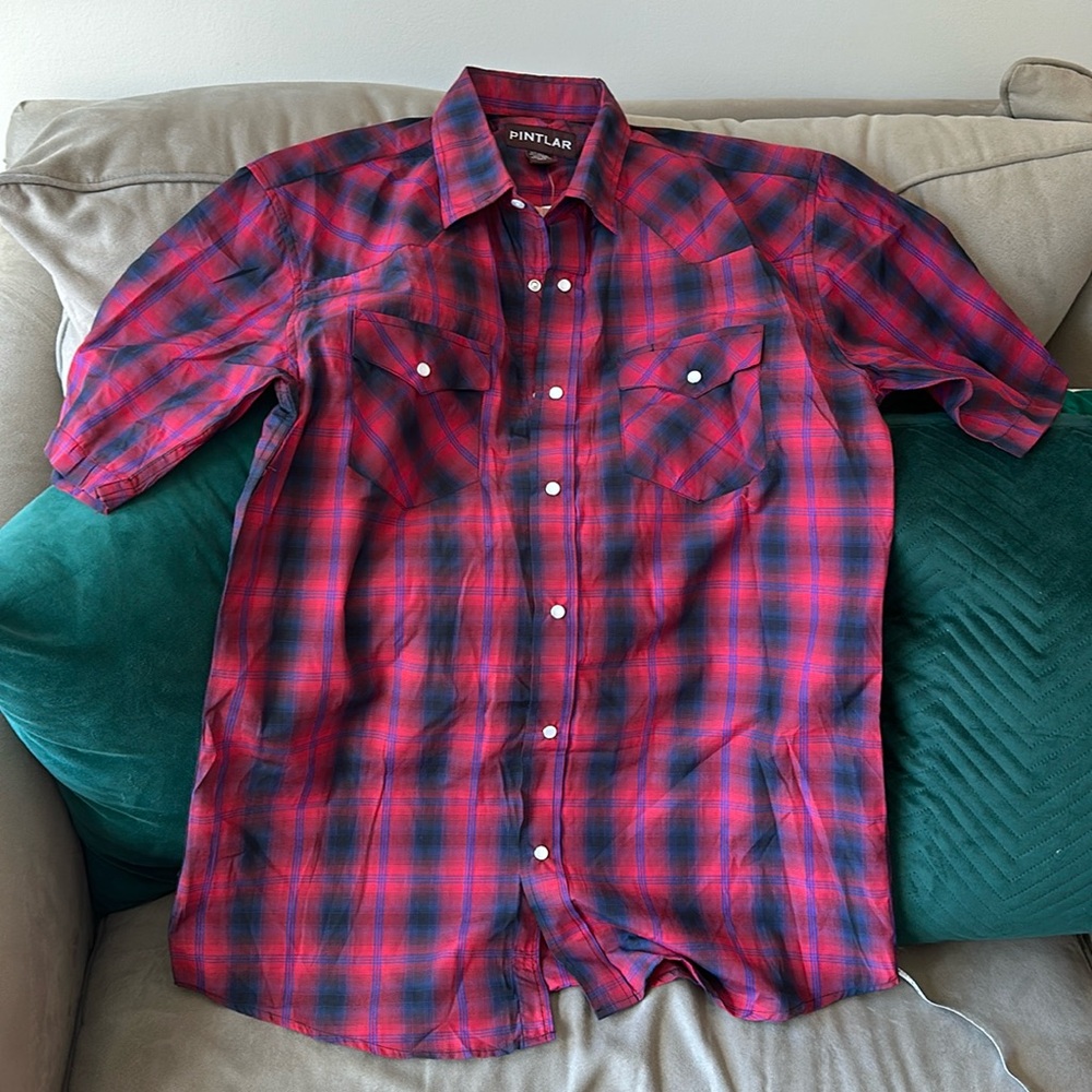 NWT PINTLAR WESTERN SHIRT
